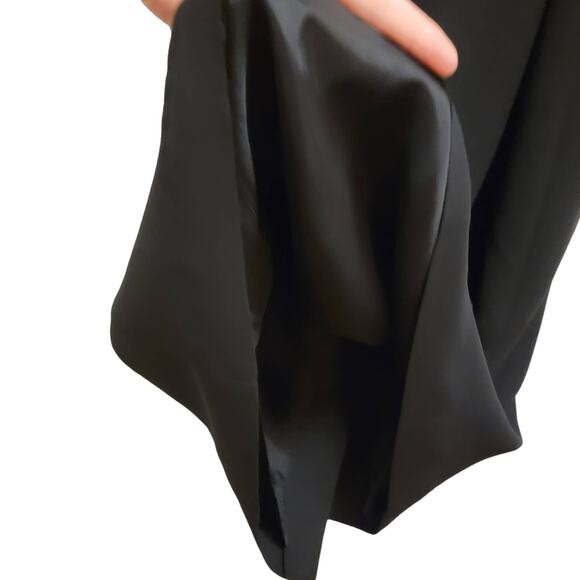 Beaded High Neck Sleeveless Black Dress - Picture 8 of 10